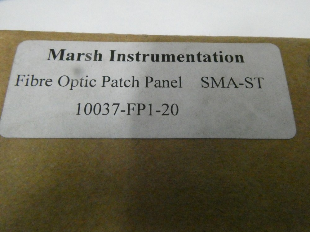 Marsh 686980 Fibre Patch Panel