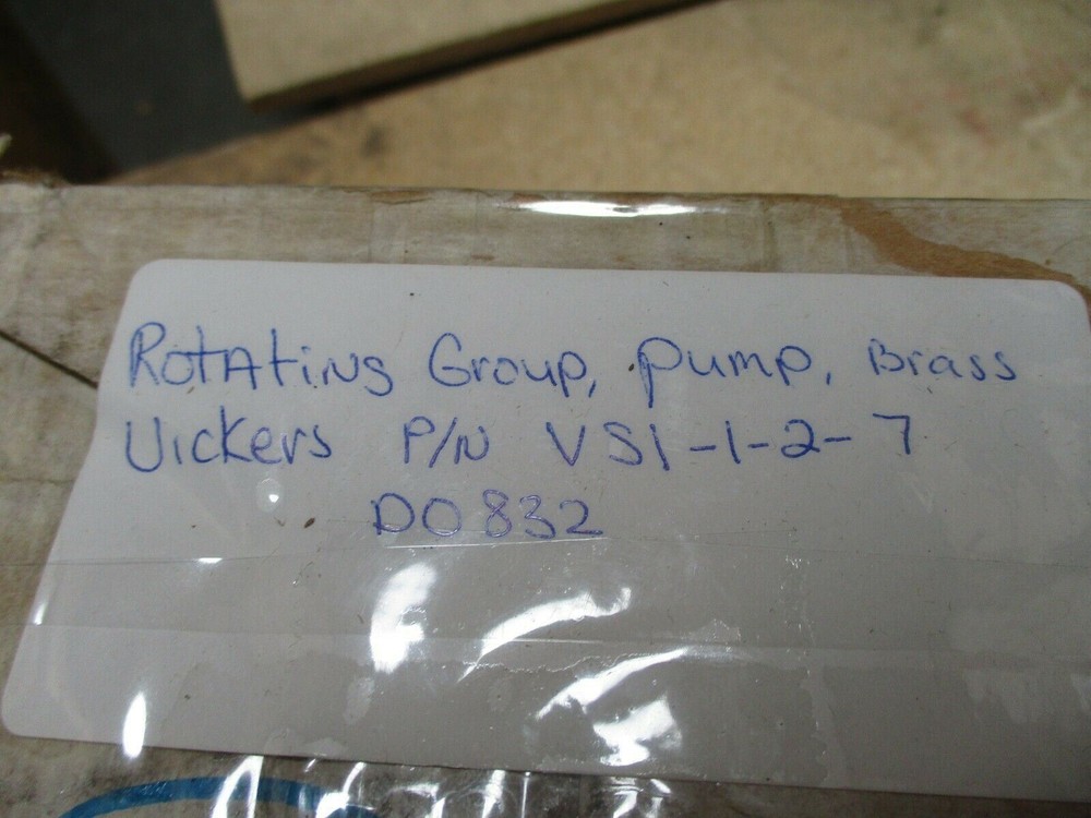 Vickers VS1-1-2-7 Rotating Group Pump Brass New