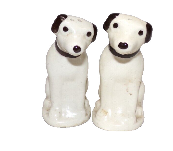 VICTOR PHONOGRAPH NIPPER PAIR SALT AND PEPPER