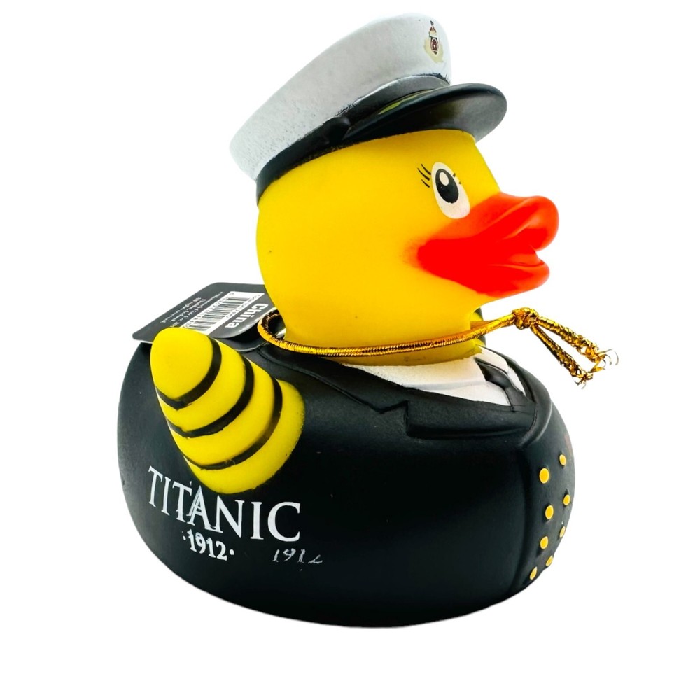 Titanic 1912 Captain Toy Rubber Duck