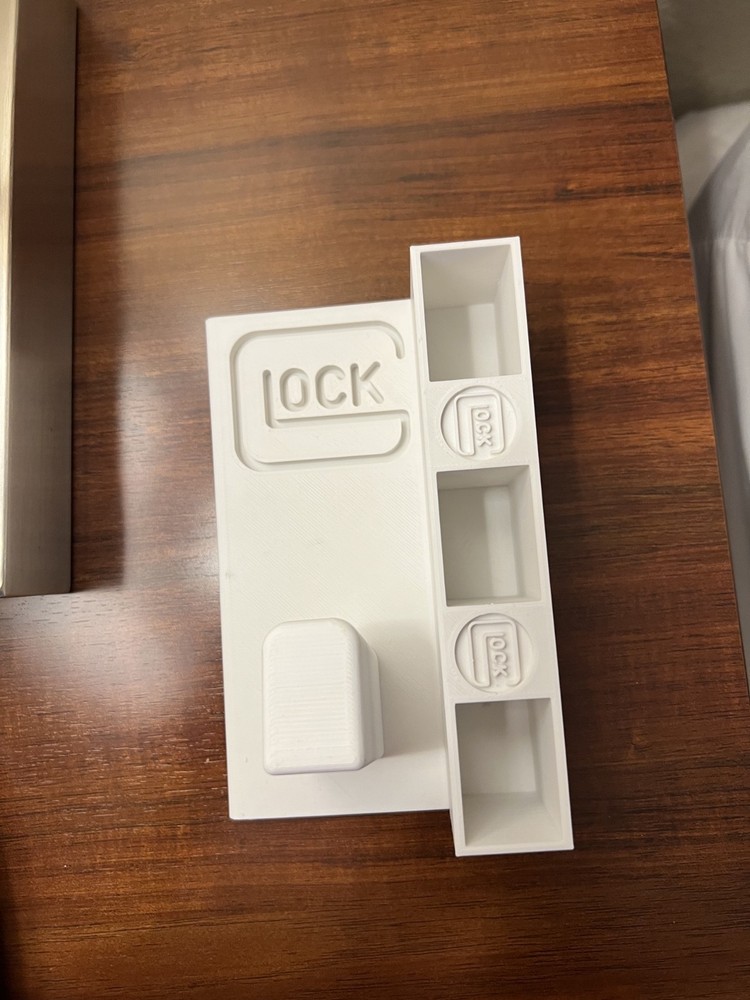 Pistol & Magazine Display Stand | RackForge 3D