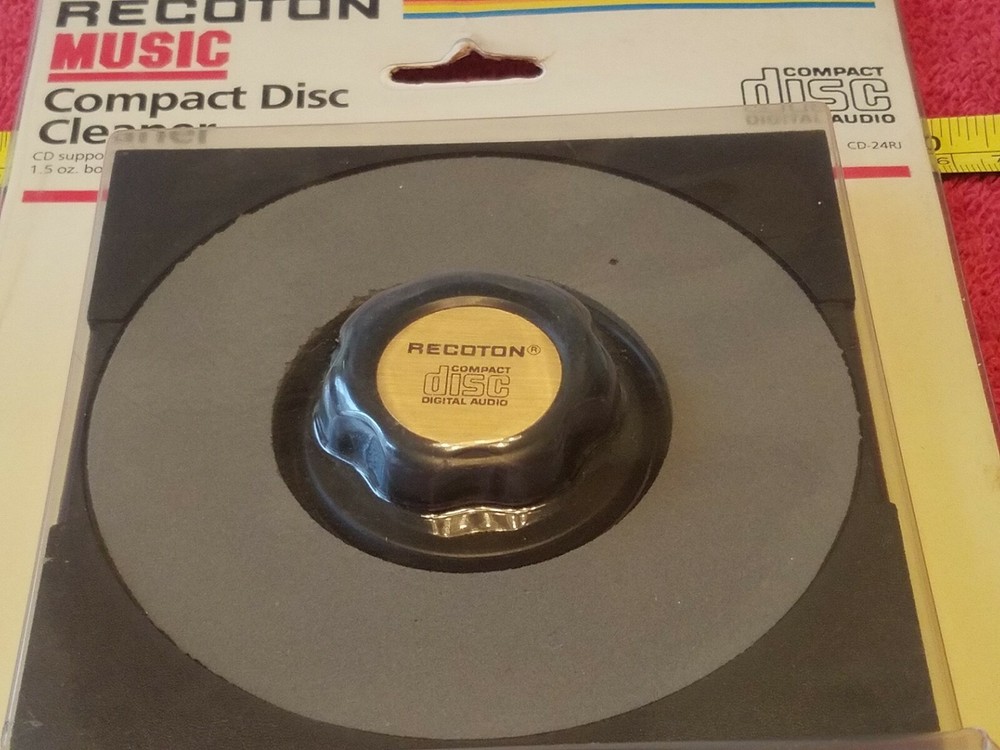 RECOTON MUSIC COMPACT DISC CLEANER CD-24RJ