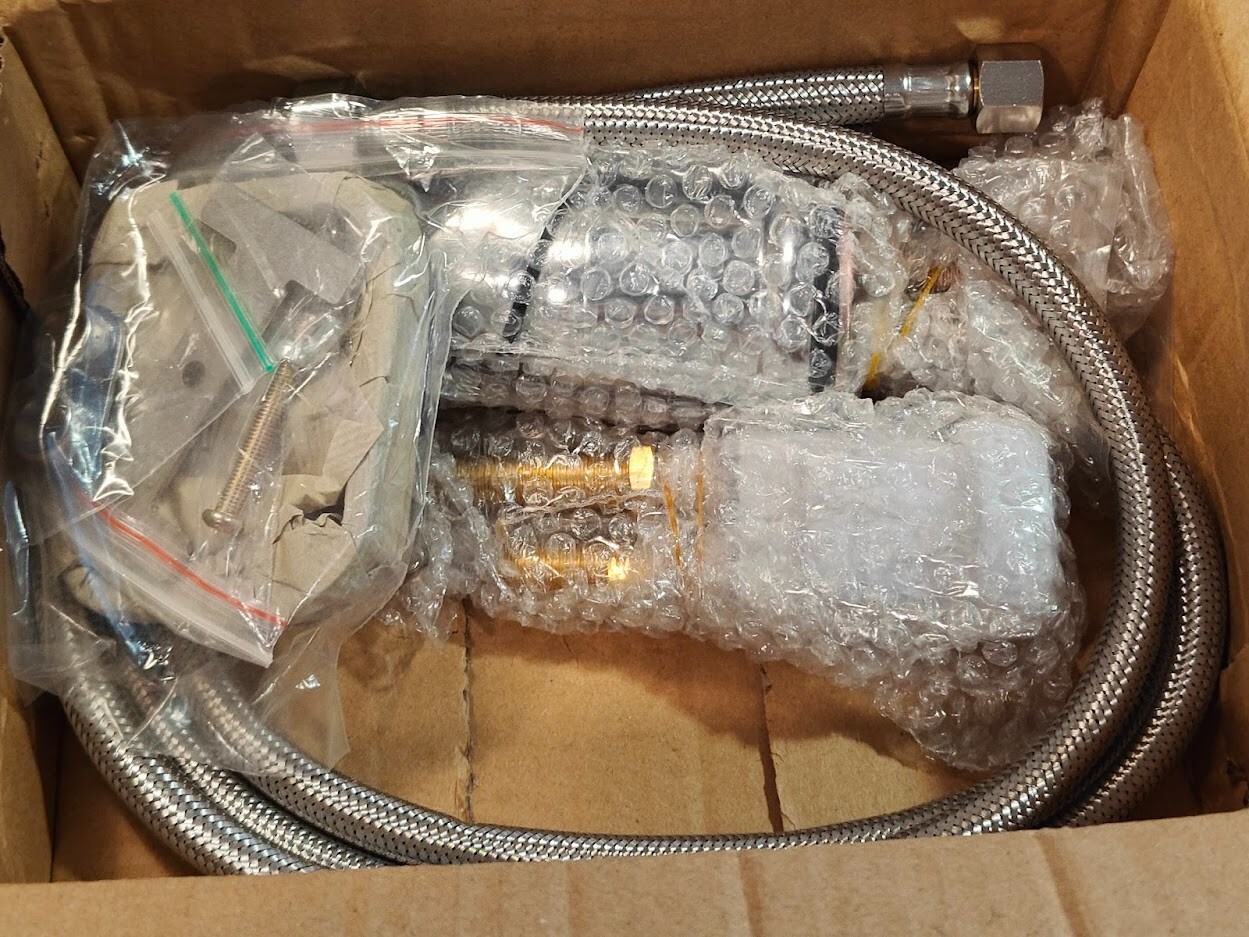 UPC Certified Salon Shampoo Bowl Faucet, Sprayer & Vacuum Breaker NEW FULL KIT!