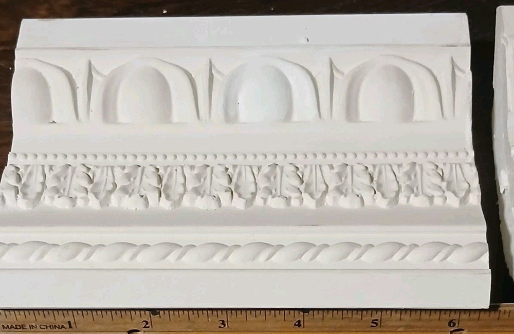 Unique Ornate Vintage Plaster Molding, Architectural Elements - Samples.