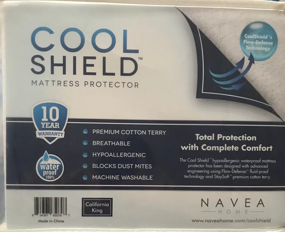 ~Cool Shield Mattress Protector~ 100% Water Proof  Total Protection