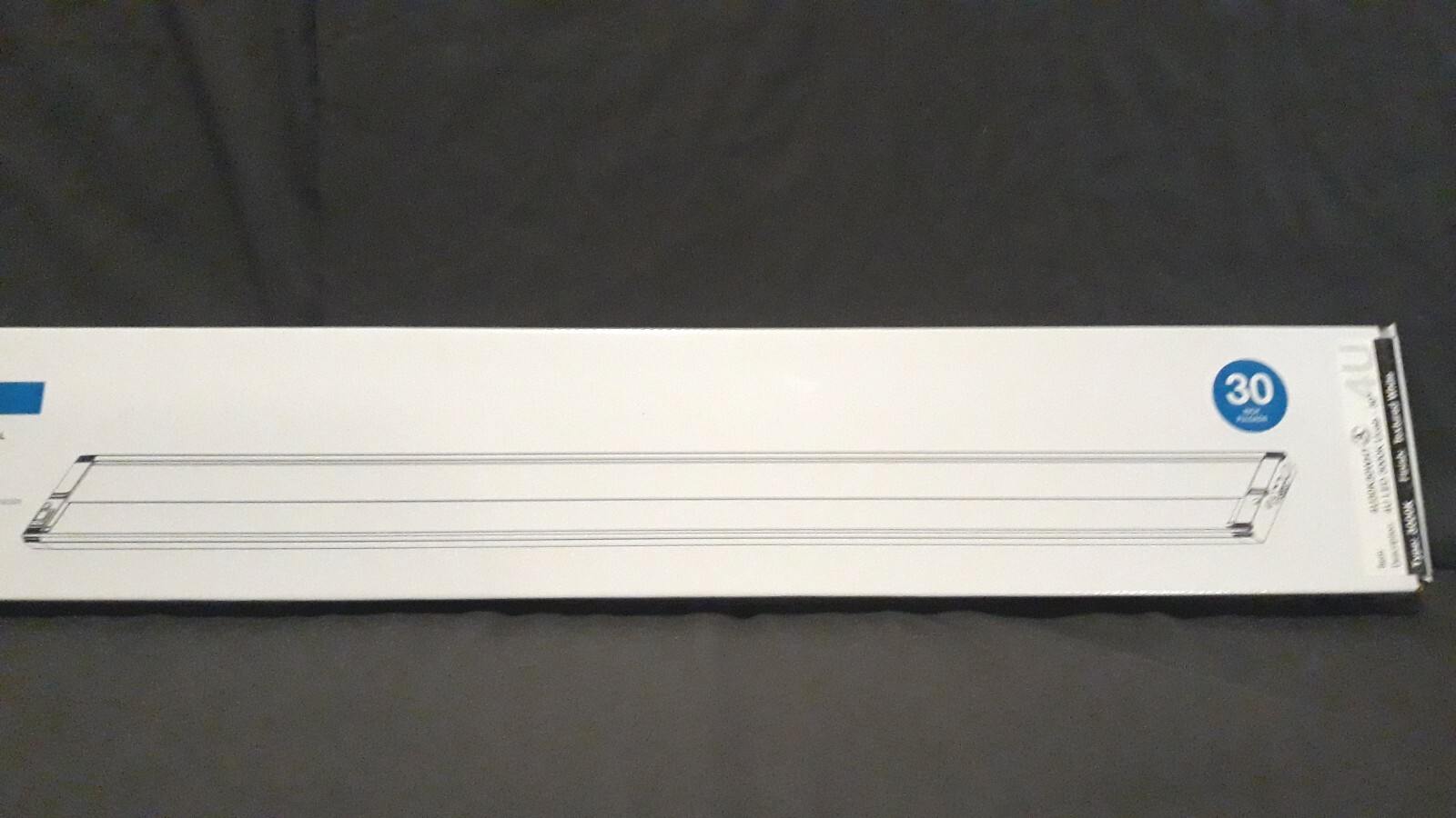 Kichler 4U Series LED 30" Under Cabinet Lighting 4U30K30WHT Indoor 3000K