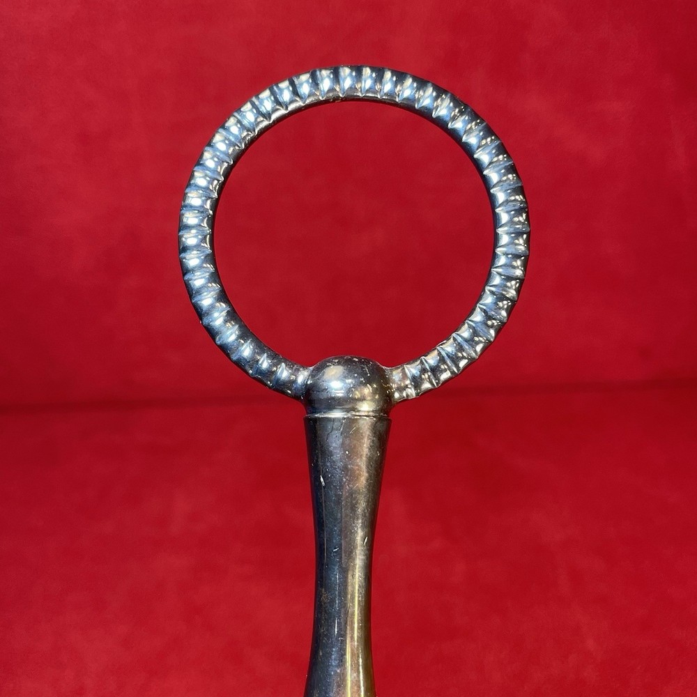 Vintage El de Uberti Italian Silver Plated 3 Section Serving Bowl With Handle