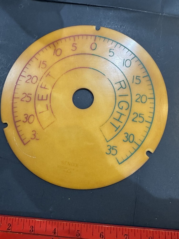 Vtg Large Bakelite Bendix Dial