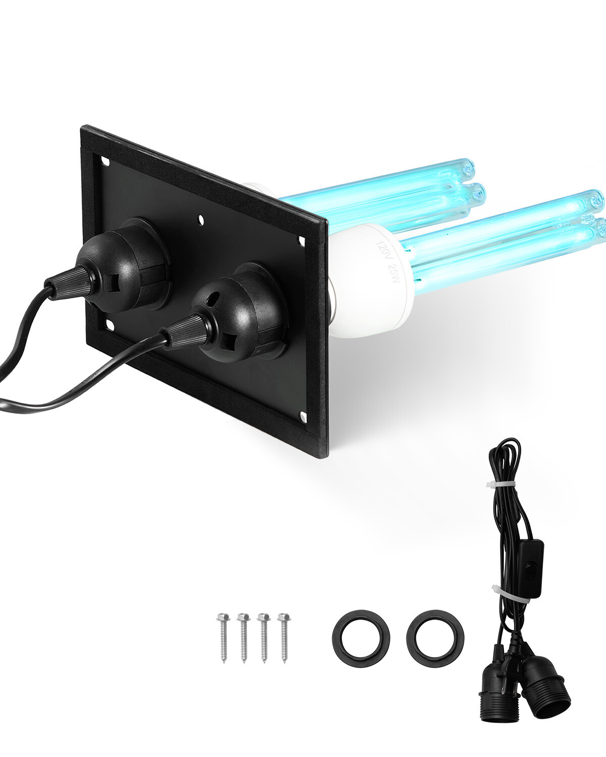 HVAC Air Purifier Whole House 50W 5inch UV Light in Duct for Ac Systems