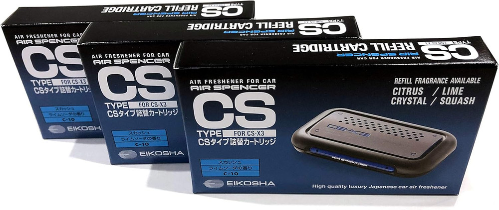 CS-X3 Squash C10 Refill - Pack of 3
