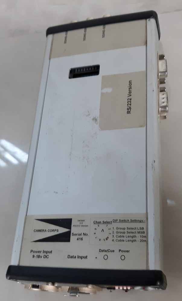 Camera Corps Version 6.0 RS/232 Version 9-18v DC Interface Box *TESTED*