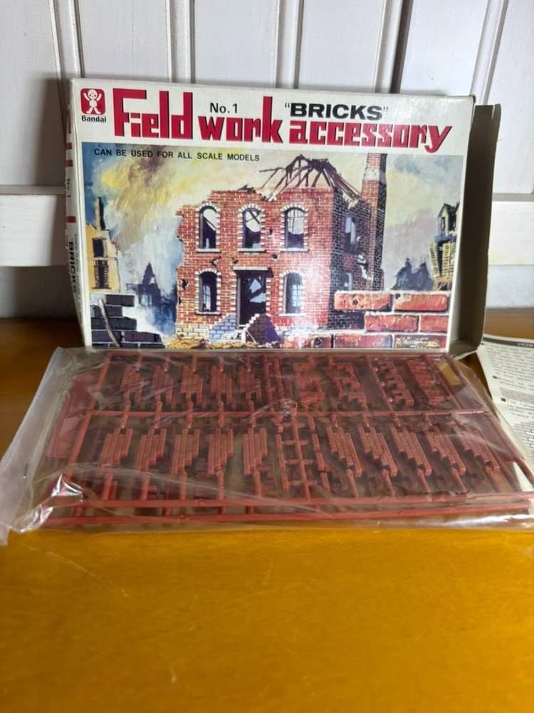 Vintage Bandai Fieldwork Accessory bricks