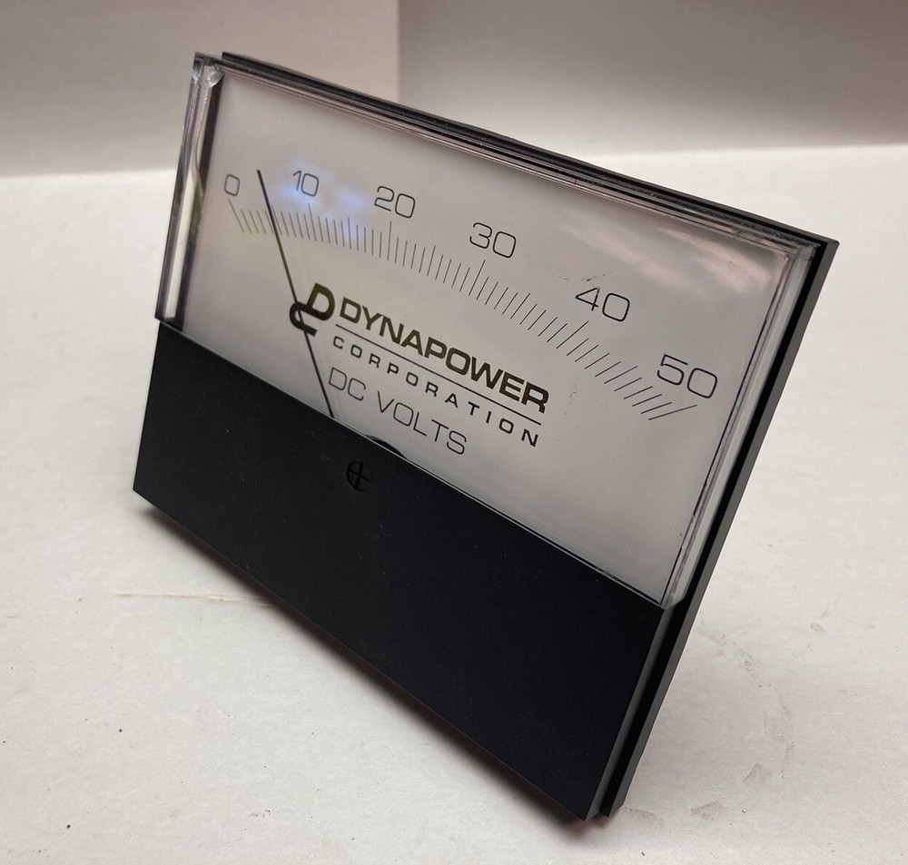 Dynapower Corporation,0-50 DC Volts,Panel Meter