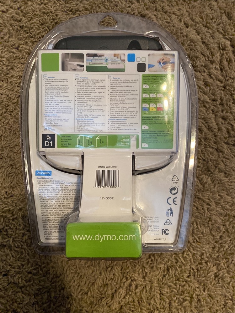 LabelManager | All- Purpose Label Maker with Large Graphical Display | Dymo Z