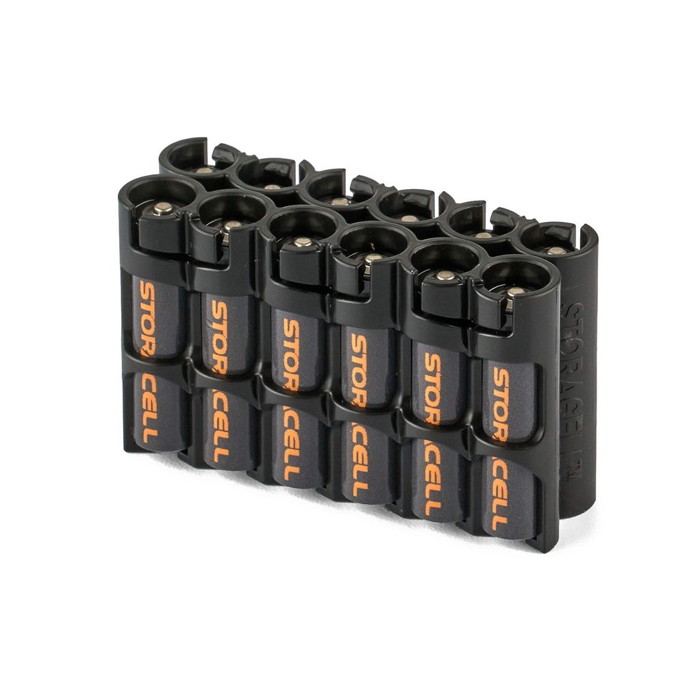 AAA 12 Pack (Black) by Storacell