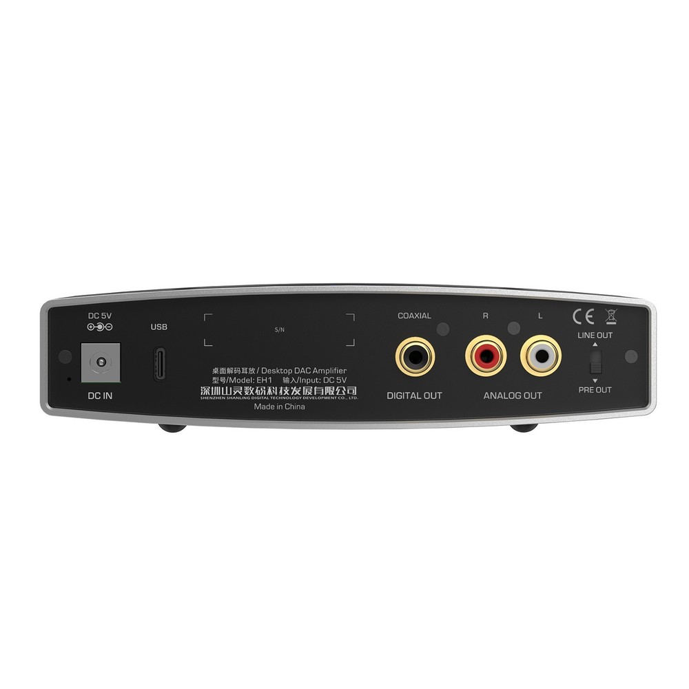 Shanling EH1 Desktop Headphone DAC/Amp - Silver