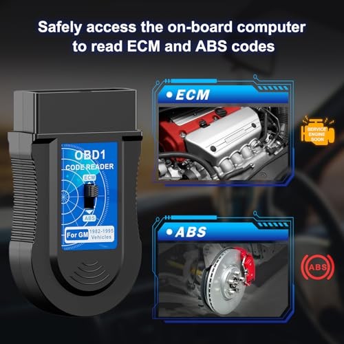 GM OBD1 Scanner and Code Reader for 1982-1995 Vehicles ECM ABS
