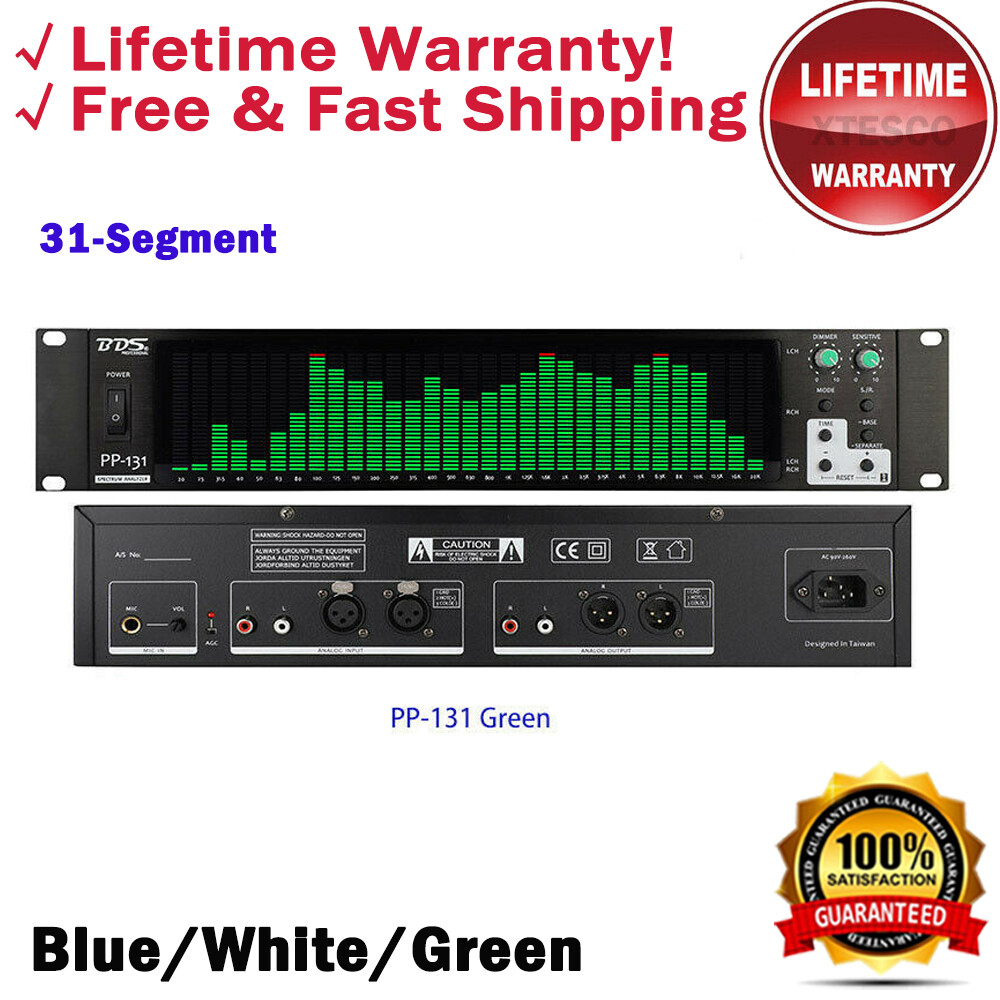 BDS PP-131 Audio Spectrum Analyzer Display Music Spectrum Indicator VU Meter