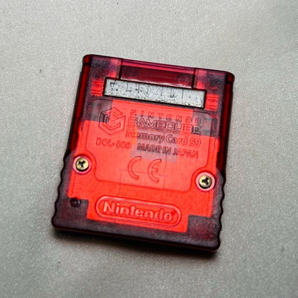 Genuine Memory Card For Nintendo GameCube 59 Pokemon Box Ruby & Sapphire DOL-008