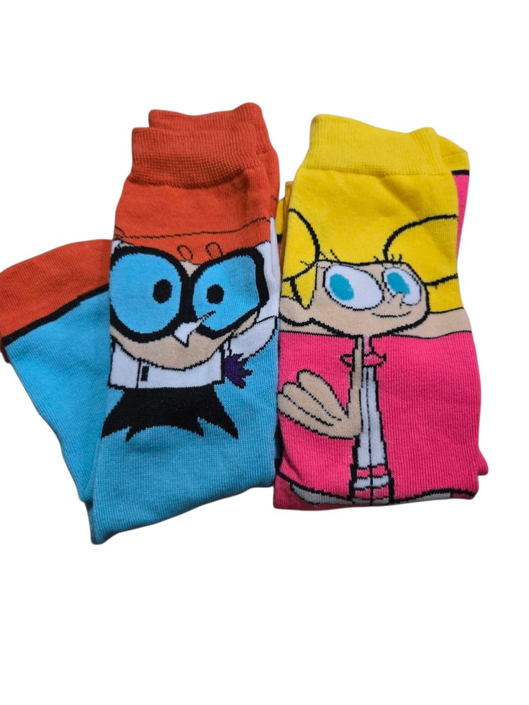 Dexter's lab didi and dexter sock lot