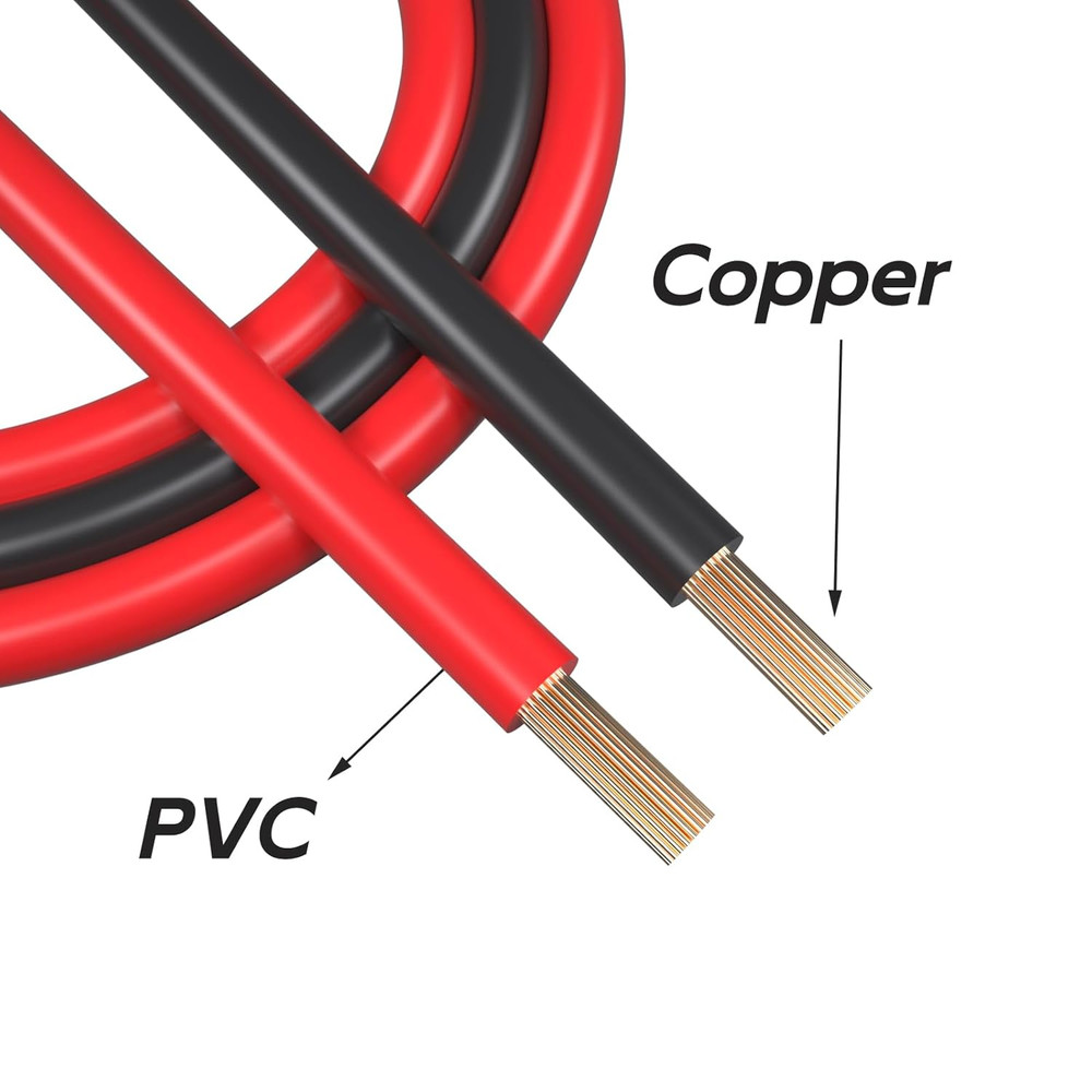 Stackable Banana to Banana Plug Test Leads 2PCS Soft Electrical Test Cable Wire