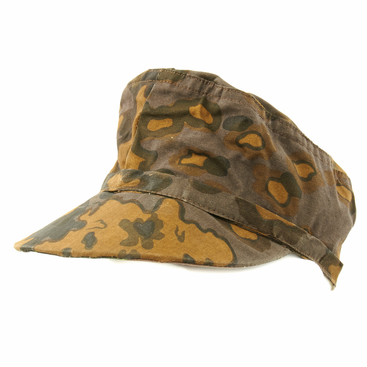 German WWII Reversible M43 Field Cap Oakleaf Pattern A Camouflage- 62cm US 7 3/4