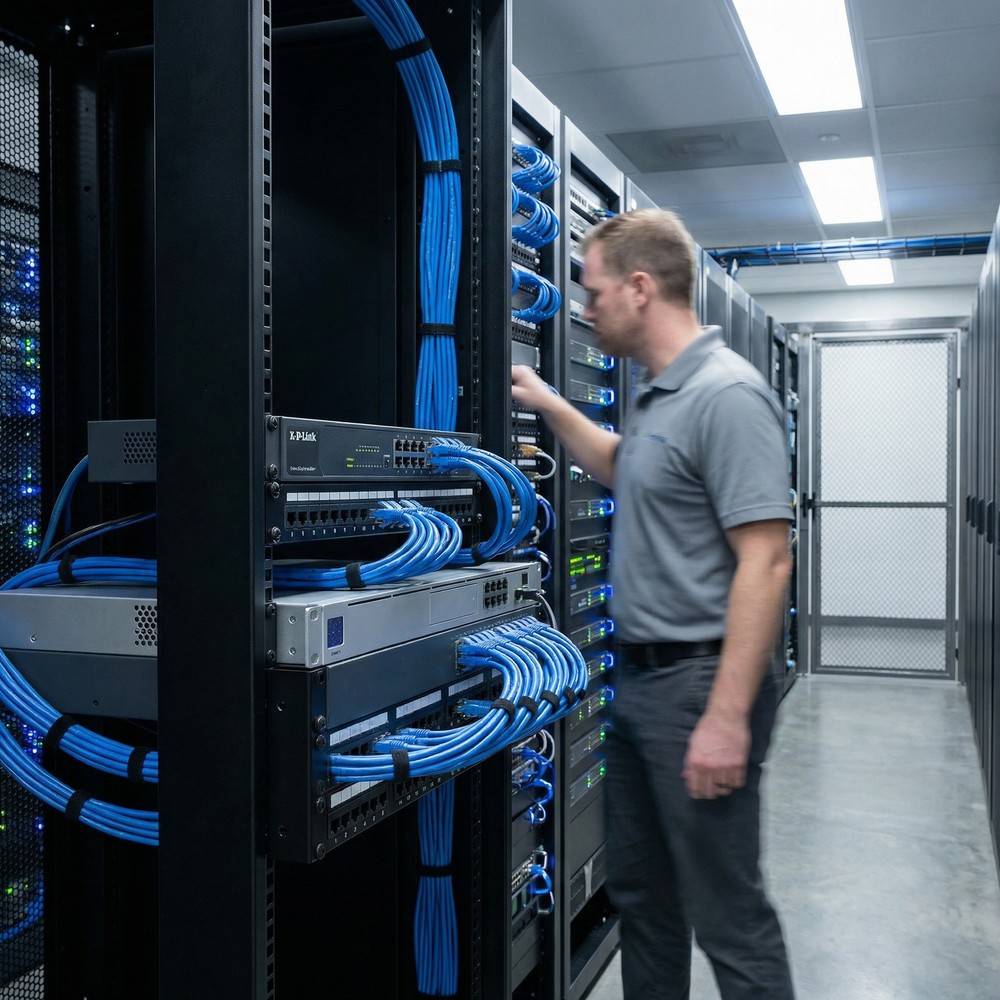 1U/2U Server Rack Depth Extender Recessed Rack Mount Adapter Kit