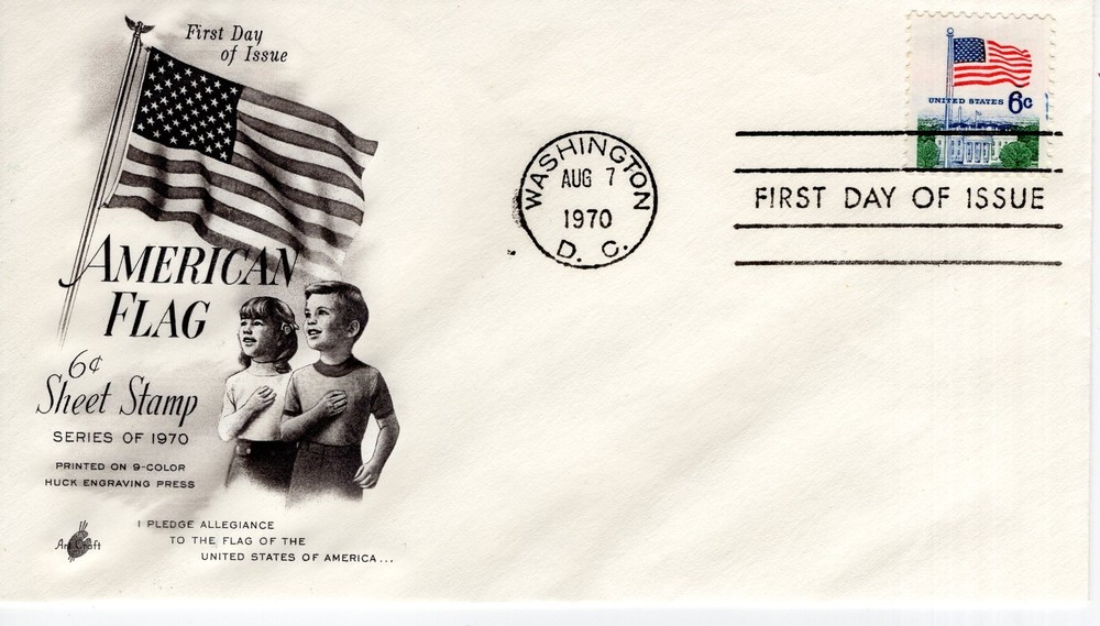 6 CENT SHEET STAMP - 1970 - DC2478