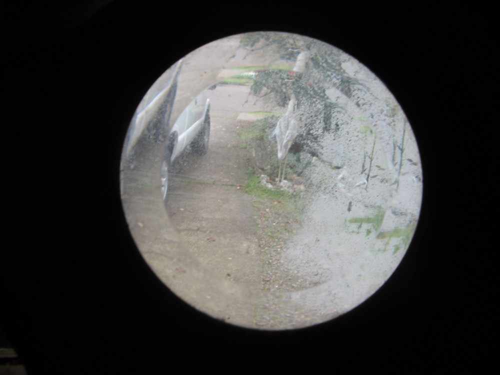antique BEVELED GLASS SIDE WINDOW COVERS for 1906 TOLEDO COMPUTING BARREL SCALE
