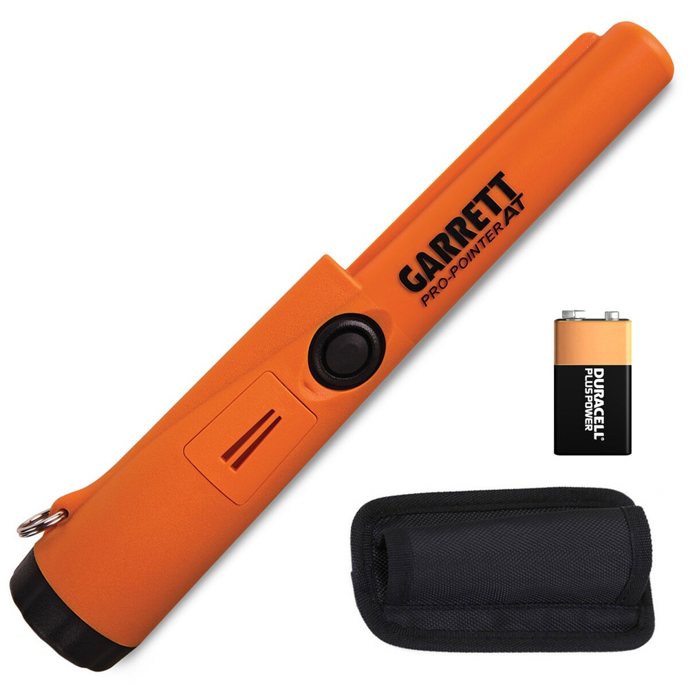 Garrett AT Pro Underwater Detector, Pro Pointer AT, Headphones, Pouch, Digger