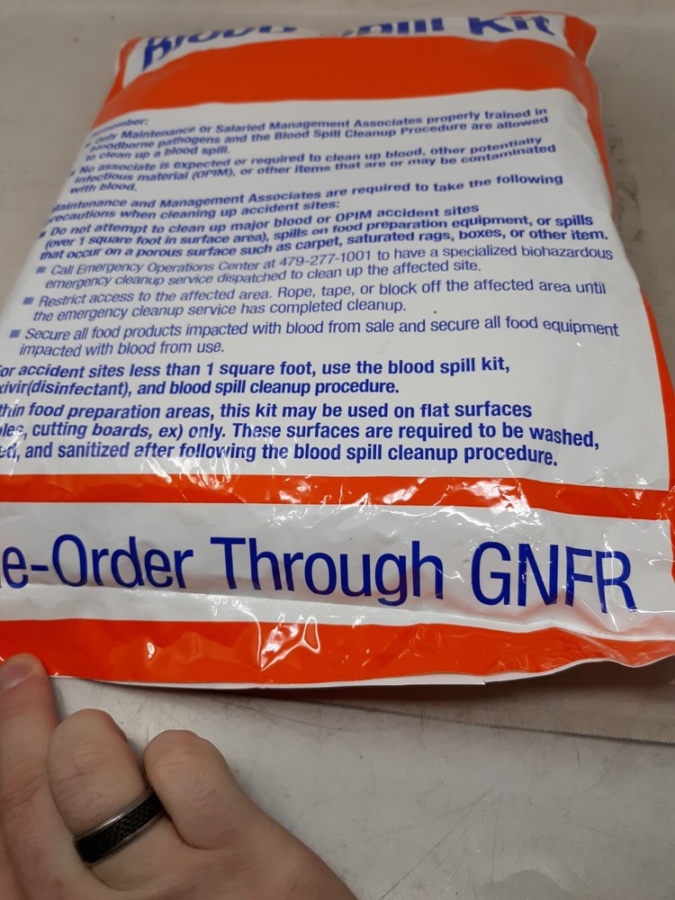Blood Borne Pathogen Spill Clean Up Kit