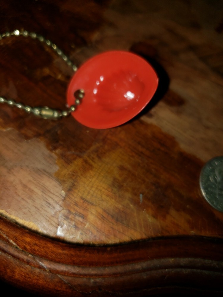 FIREFIGHTER Firemen Helmet HAT KEYCHAIN Original VINTAGE