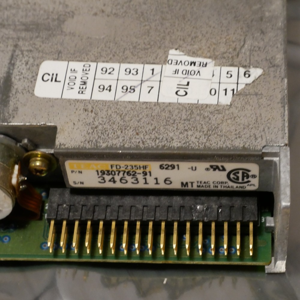 TEAC 3.5 inch Internal Floppy Disk Drive Model FD-235HF Tested & Working - 22