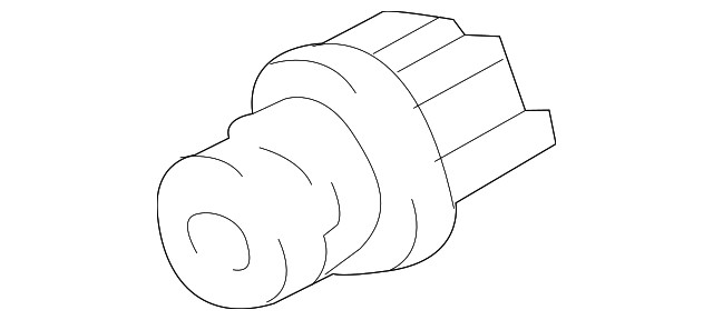 Genuine Ford Socket 9E5Z-13411-B