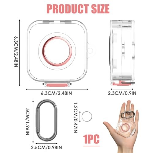 Smart Ring Charger Protective Case,Compatible with Oura Ring Gen 4 Charger,