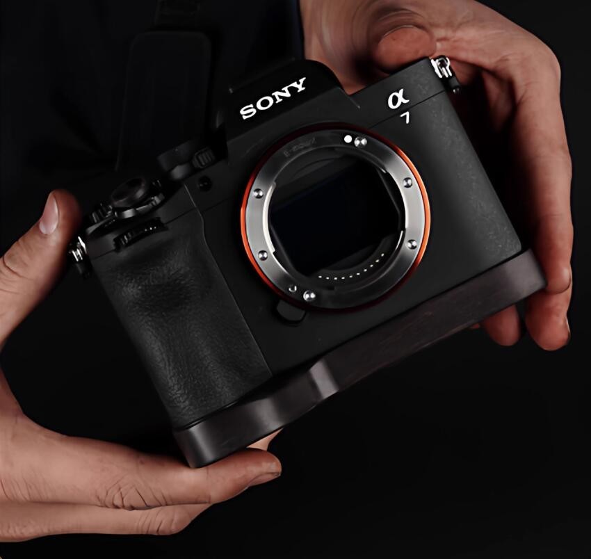 Quick Release Plate Camera base solid wood suitable for Sony A7R3 A7M3 A9