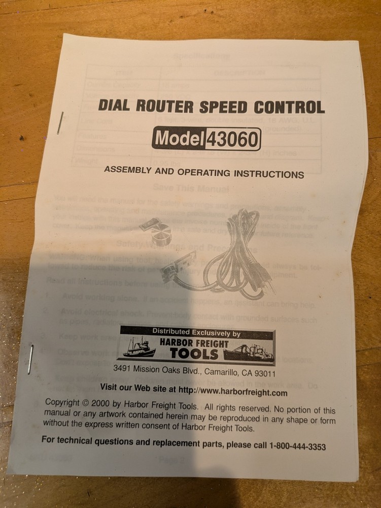 Router Speed Controler