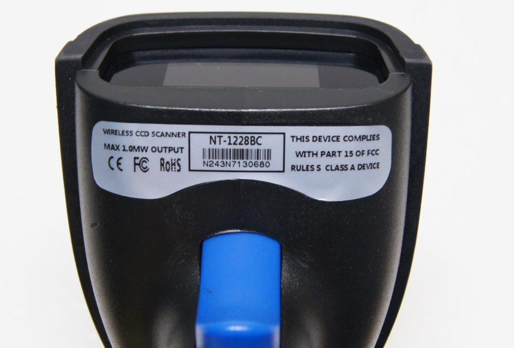 Netum NT-1228BC | Wireless BlueTooth Barcode Scanner | w/ USB Cable & Battery