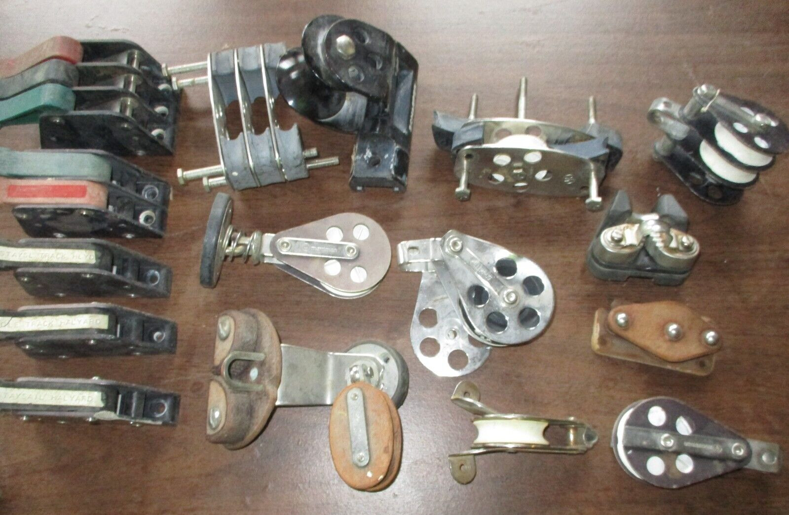 LOT OF VINTAGE MERRIMAN-SCHAEFER-NASH MARINE+MORE NAUTICAL ITEMS, CLEAN-FIX-SELL