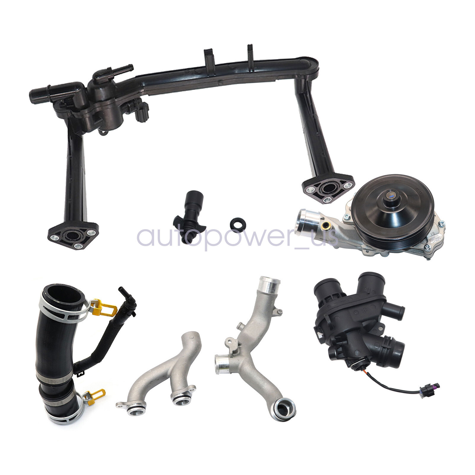 For Jaguar Land Rover Cooling System Upgrade Kit 3.0L V6 Supercharged Engine