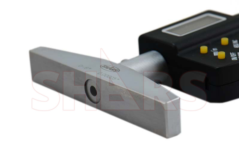 SHARS TOOLS 0-6"/152.4mm Electronic Depth Micrometer! #]