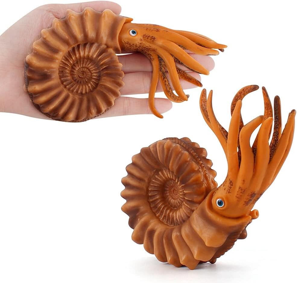 11PCS Prehistoric Sea Creatures Toys, Ancient Cambrian Ocean Animal Figurines