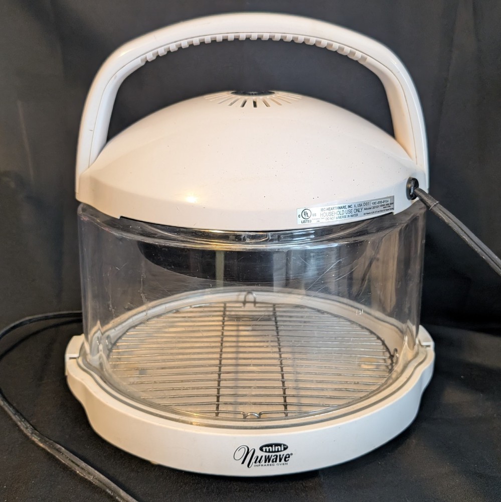 nuwave mini infrared oven - missing liner pan - tested & working