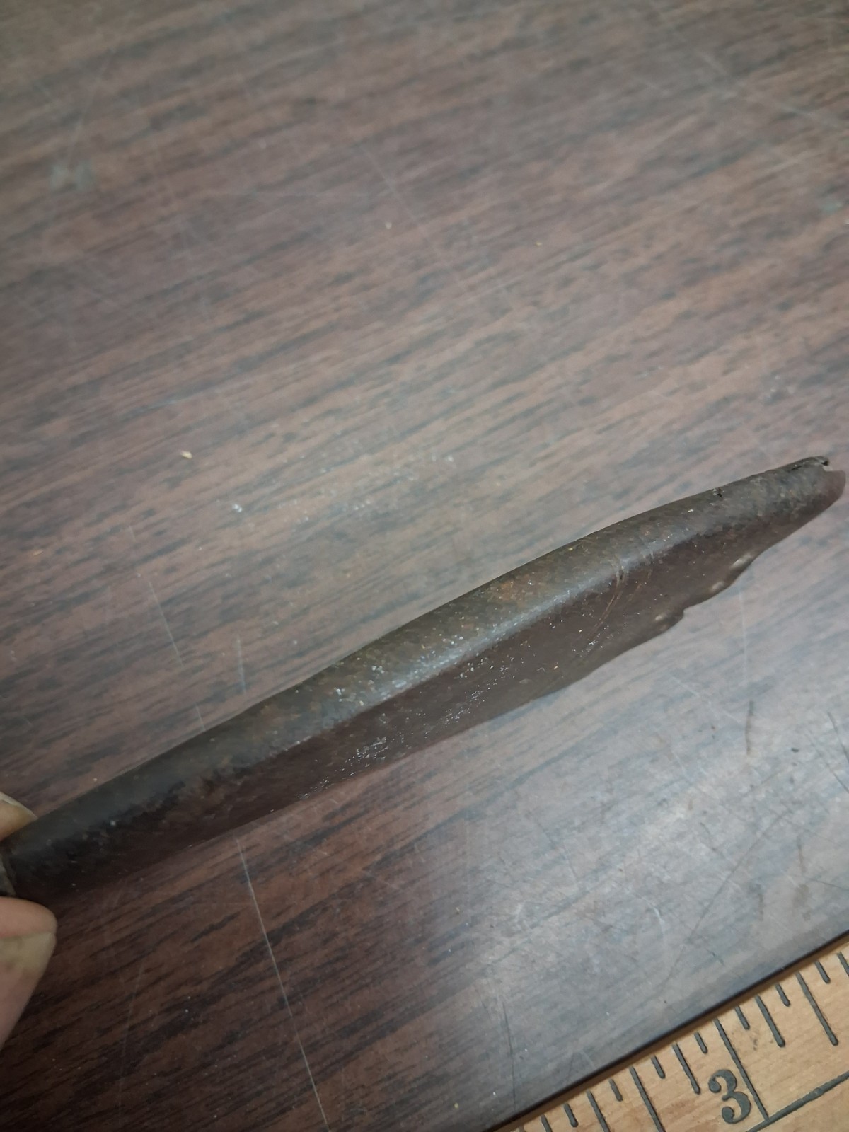 FEDERAL PERIOD SWORD STEEL SCABBARD DRAG