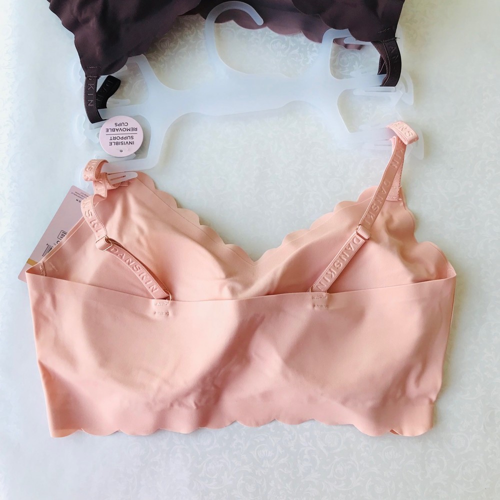 Danskin Invisible Support BRAS, Removable Cups 3-set Size : L