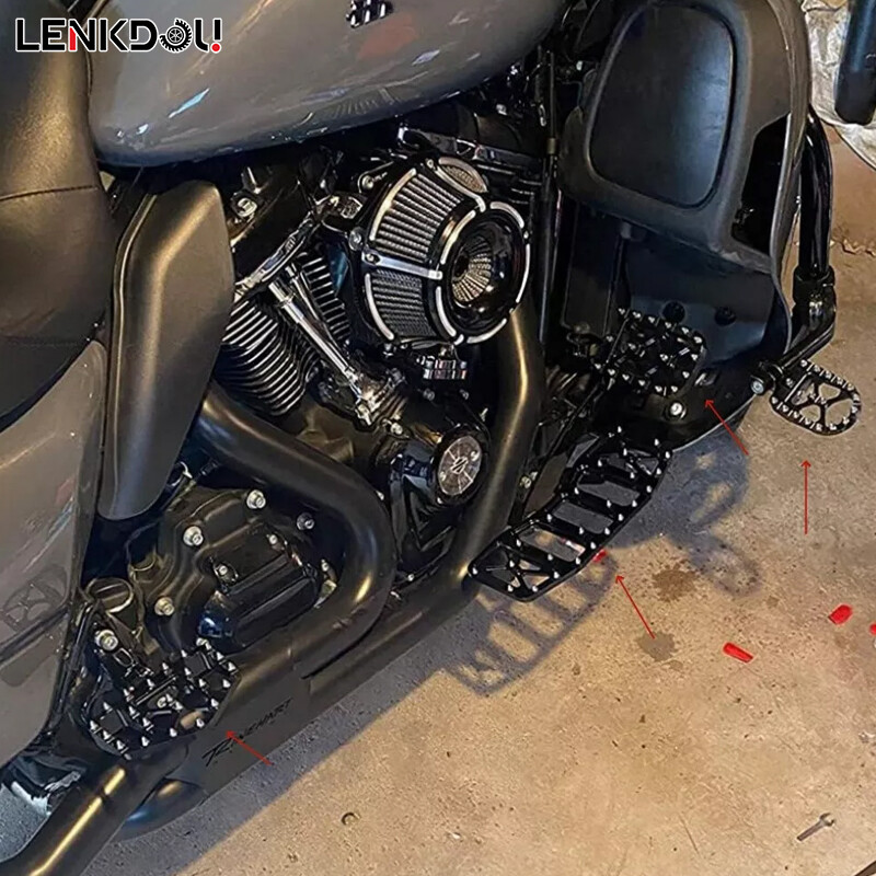 MX Style Foot Peg Floorboard Shifter Peg Pedal For Harley Street Glide Road King