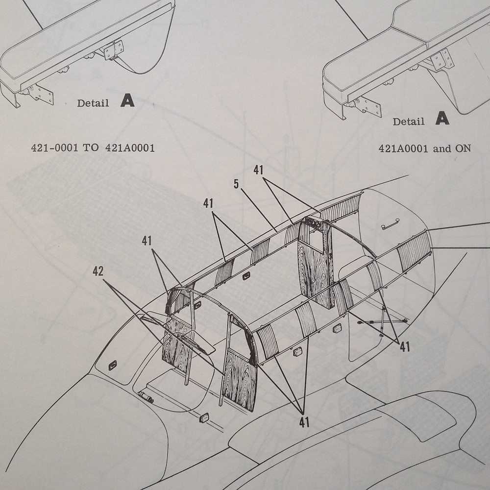 Cessna 421 & 421A Pressurized Service Manual
