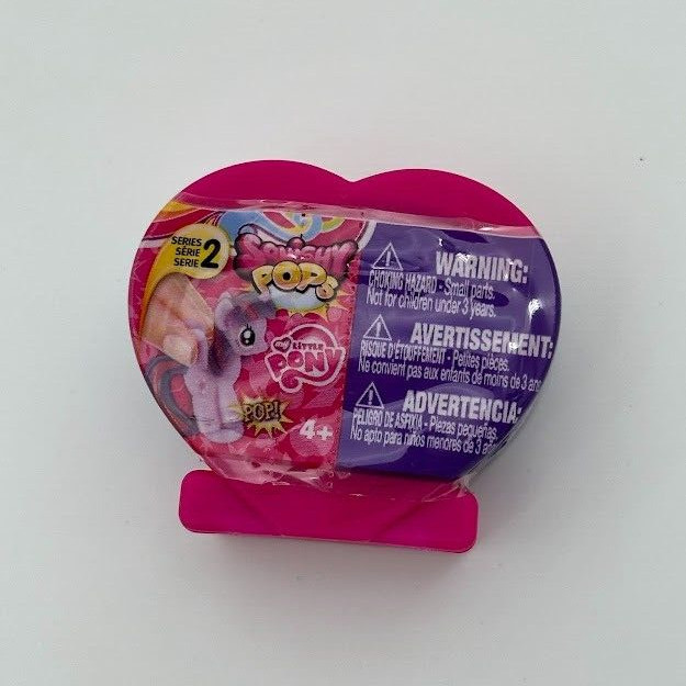🌈 My Little Pony Series 2 Squishy Pops Set Of 10 Heart Mystery Capsules NEW 🌈