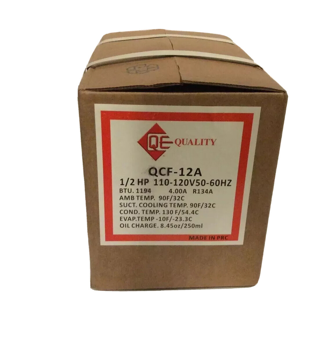 Replacement Refrigerator Fractional Compressor 60Hz 110V-120V 1/2 HP