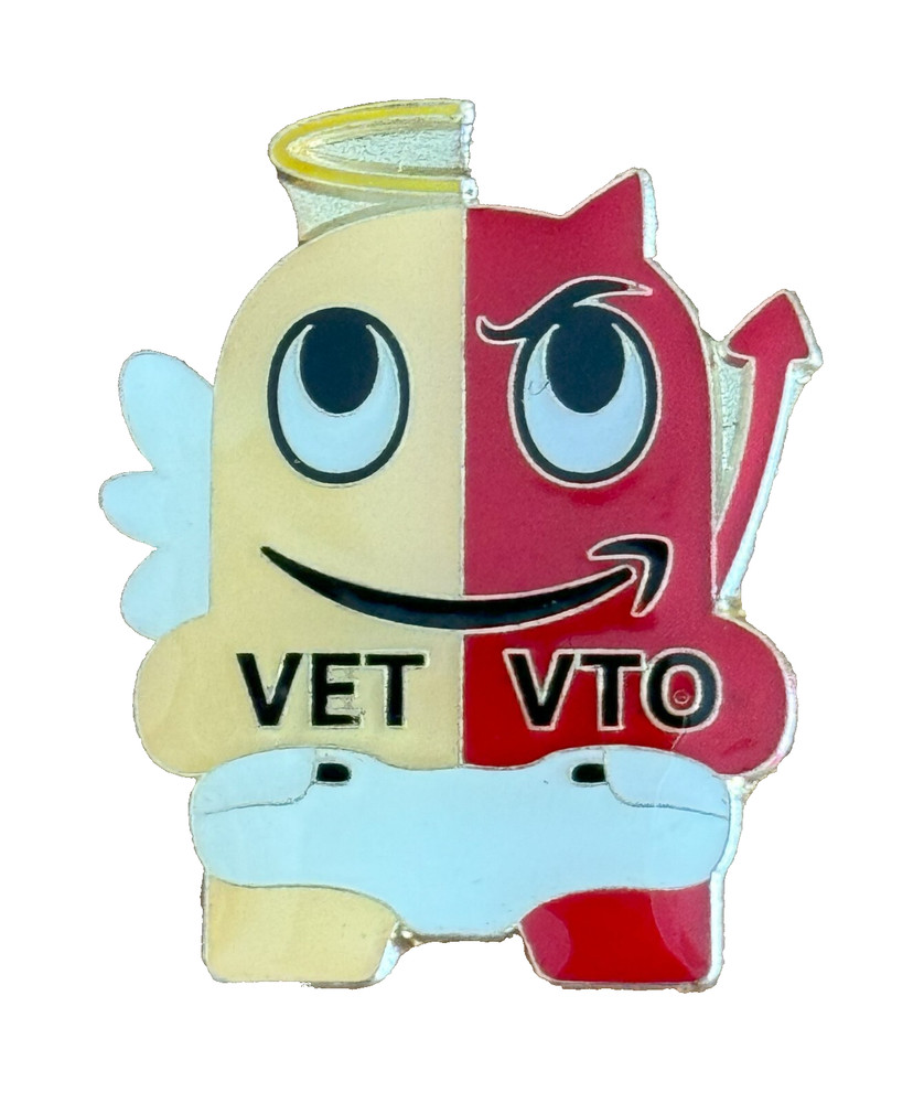 VET Angel VTO Devil AMAZON PECCY PIN